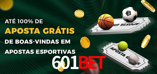 601bet Ate 100% de Aposta Gratis